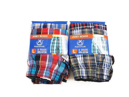 Pack of 4 Men`s Boxer Briefs - 100% Cotton - Ultra Comfy