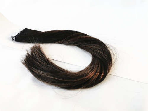 Capelli Valentino Non Remy 16" (40cm) Tape in Hair Extensions- Ombre Brunette Piano 20 Tapes