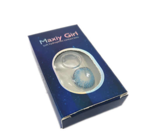 Maxiy Girl - Brilliant Blue - 1 Pair - Contact Lenses
