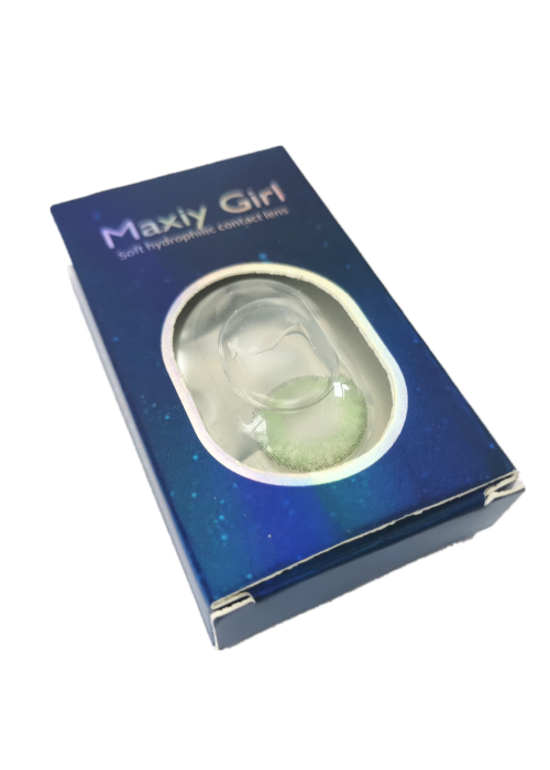 Maxiy Girl - Gemstone Green - 1 Pair - Contact Lenses