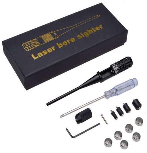 Laser Bore Sighter For .22 ~.50 Calibre Rifles Pistols Bore Sight