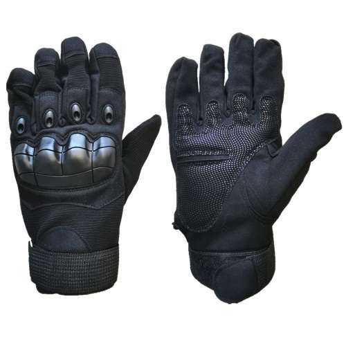 Tactical Gloves Black - L - Military Grade JY-9