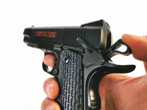 AirSoft Colt Delta Replica Alloy Metal Toy Gun Air soft BB Gun