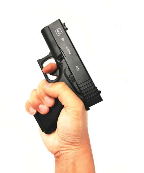 Air Soft BB Gun Glock 43 Replica Pistol Semi-Alloy Metal Toy Gun +1000 BB