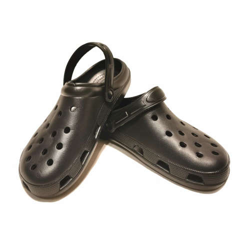 Classic Flip Flop Sandals For Men & Women Clog - Black - UK 8.5