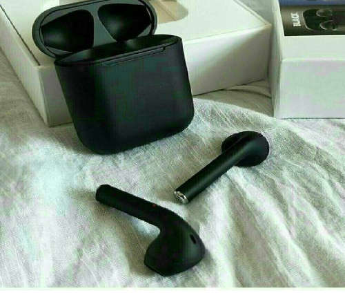 Wireless earphones black