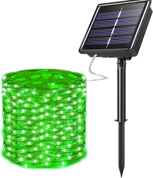 Fairy Lights Solar Outdoor String Light Christmas Light -  Green