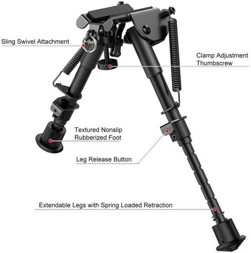 Air Rifle Bipod- 1806