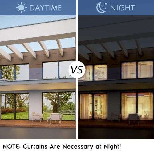 One Way Window Film Reflective Window Film Window Tint - 90cm x 2m Roll Sato