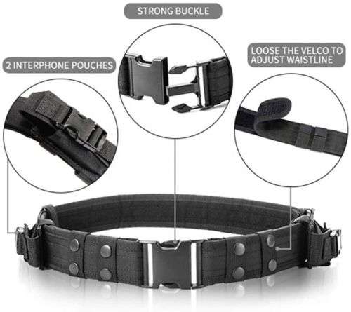 Tactical Outdoor Vest Black