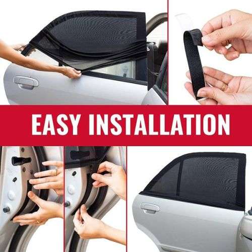 Car Window Shade Sock Visor Slip On Car Side Window Sox - M