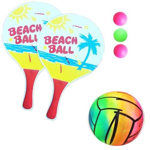 Beach Bat Ball and Beach Soft Ball - Beach Fun Combo