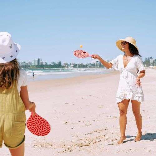 Beach Bat Ball and Beach Soft Ball - Beach Fun Combo