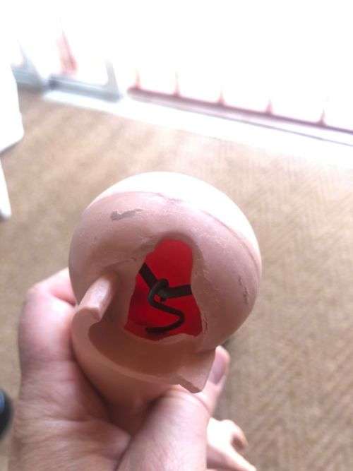 Vintage walking doll 70cm tall (not working order)