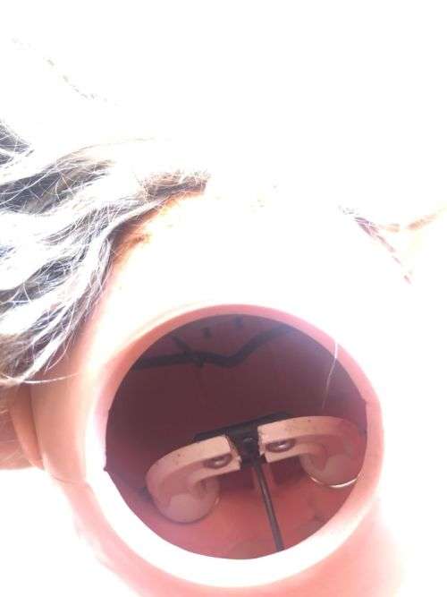 Vintage walking doll 70cm tall (not working order)