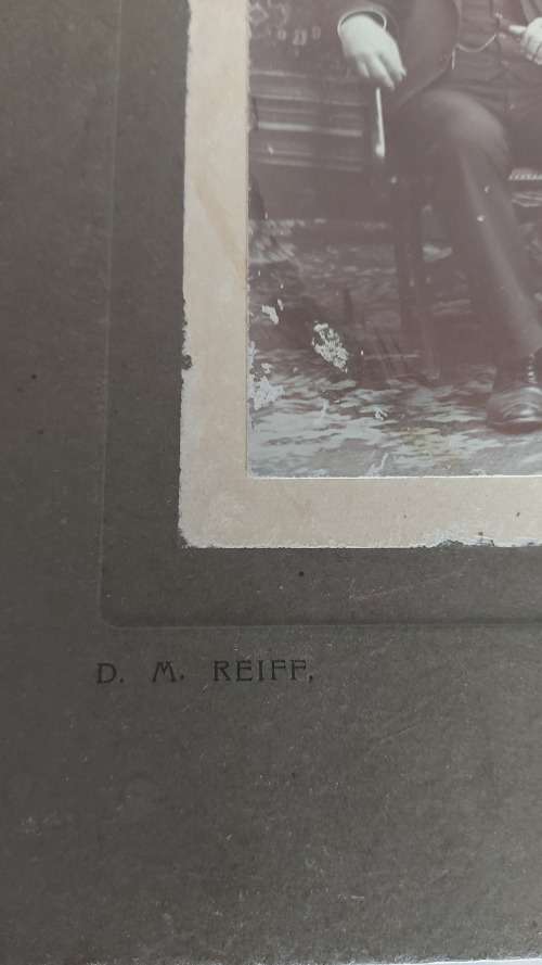 Late 1800s/early 1900s Cabinet Card Studio Photos