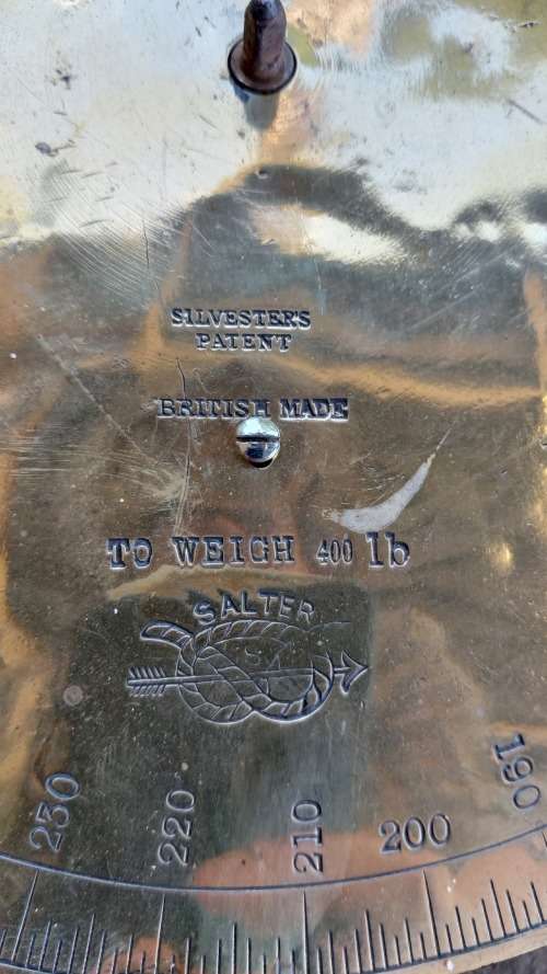 Salter's Spring Balance  Scale to Weight 400 lb