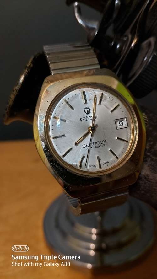 Vintage Roamer Searock Automatic Gent's Wrist Watch - working
