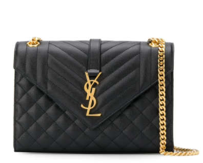 * AUTHENTIC Saint Laurent Cassandra quilted shoulder bag worth +R20 K**