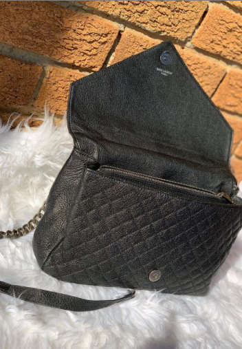 * AUTHENTIC Saint Laurent Cassandra quilted shoulder bag worth +R20 K**