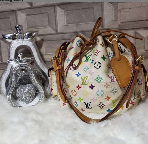 AUTHENTIC Louis Vuitton Multicolor Monogram Bucket Bag worth R40K