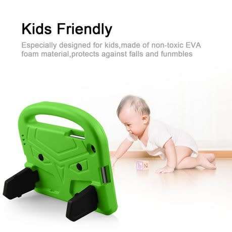 Shockproof Kids Cover With Stand for Samsung Galaxy Tab A 10.1 (T510/T515) - Green