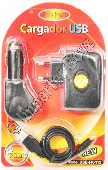 USB 3 in 1 Car Charger