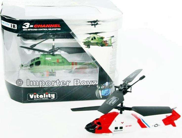 Micro Infrared 3 Channel Remote Control Helicopter