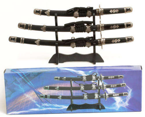 Samurai 3 Piece Sword Set