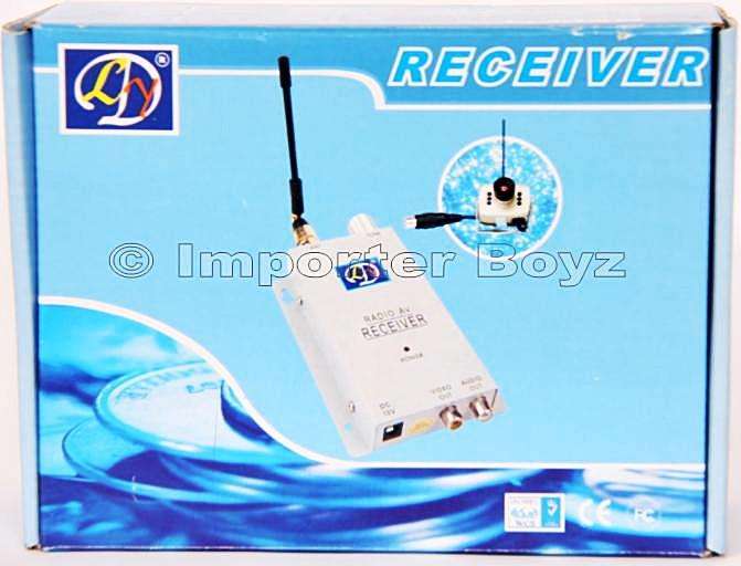 DIY Wireless Full Colour Day and Night Surveillance Camera With Receiver