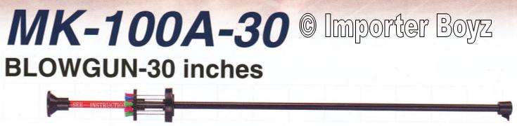 Blow Gun 30 Inches Including 12 Darts