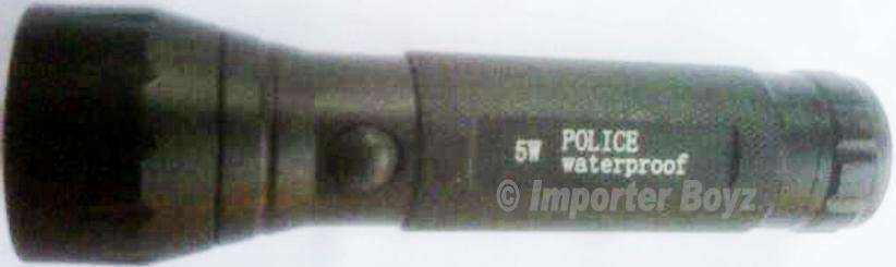 Police Waterproof Xenon Torch 10W