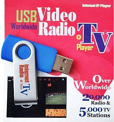 USB Worldwide Internet Radio & TV Player