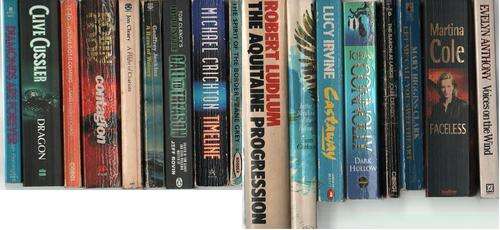 (5thriller) 17 books Thriller /Adventure / General - Clive Cussler, Ian Fleming, John Connolly, plus