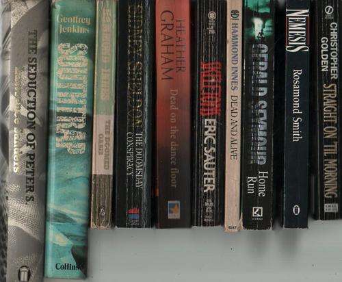 (19thriller) 10 Thriller /Adventure/General  - Gerald Seymour, Sidney Sheldon, Christopher Golden