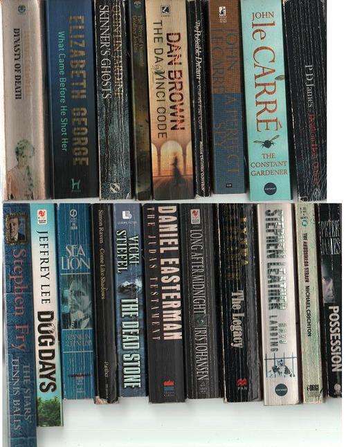 (24thriller) 20 Thriller /General  - Stephen Leather, John Le Carre, Lynda La Plante Peter James