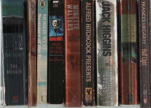 (32thriller) 9 Thriller/General Books- Louis L'Amour,John Saul,Minette Walters,Alfred Hitchcock