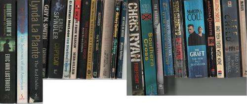 (30thriller)23 Thriller / General Books-Ludlum(Eric van Lustbader),Martina Cole,Lee Child,CHris Ryan