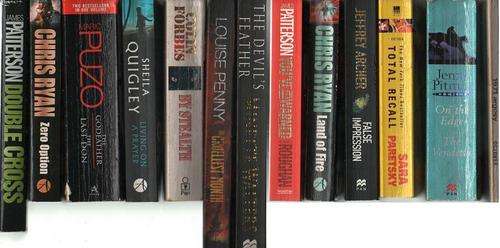 (38thriller)13 Thriller / General Books-James Patterson, Chris Ryan, Colin Forbes, Jeffrey ARcher