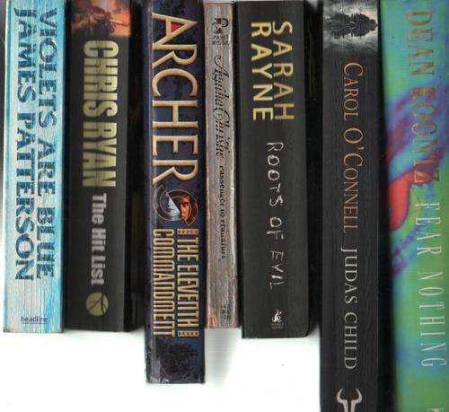 (39thriller)7 Thriller / General/Horror Books-James Patterson, Chris Ryan, Dean Koontz