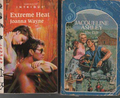 2 romances - Extreme Heat by Joanna Wayne and The Gift by Jacqueline Ashley