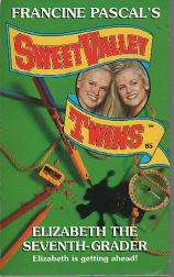 Sweet Valley Twins #85 Elizabeth the Seventh Grader by Francine Pascal (b18peN)