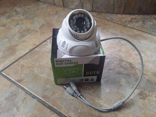 CCTV Indoor  Dome Security Video Camera, 3.6mm Lens 600Tvl