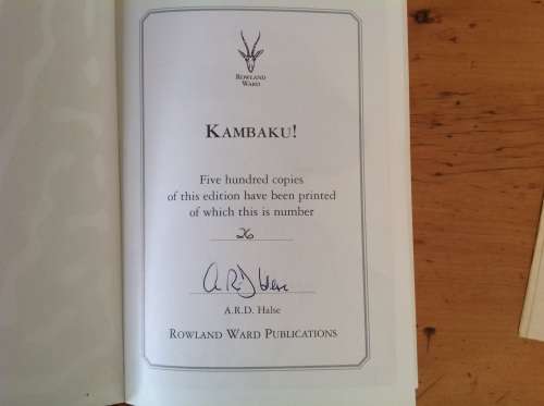 Kambaku by Harry Manners