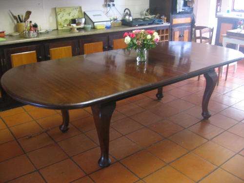 Mahogany dining table