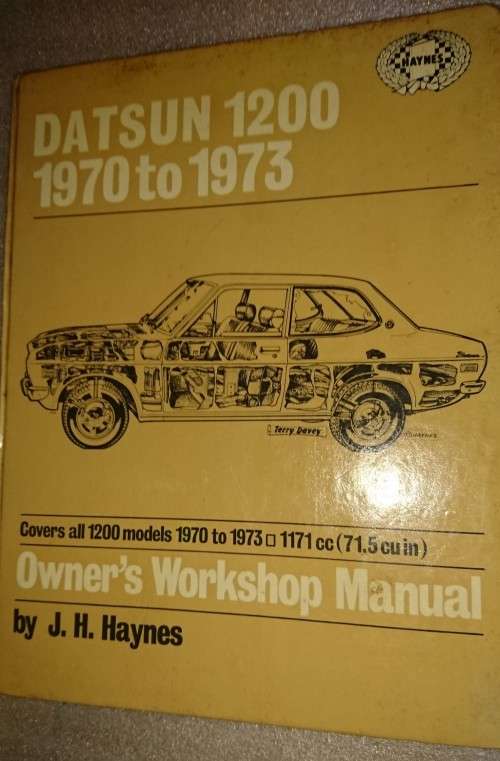 DATSUN 1200 WORKSHOP MANUAL