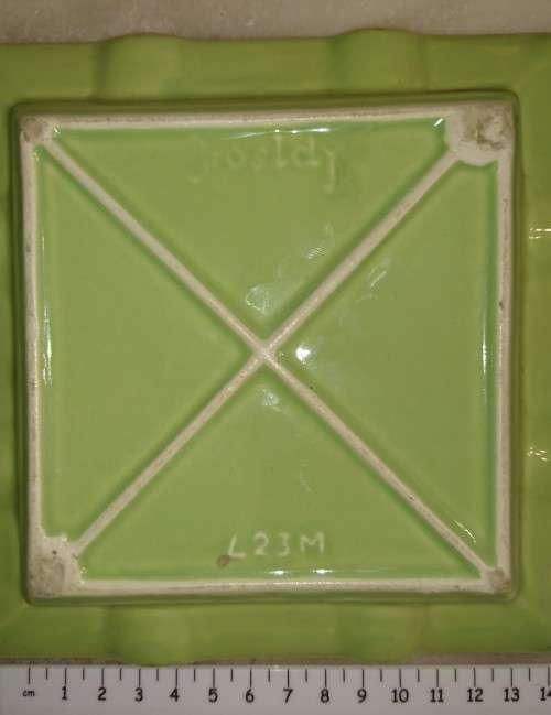 TWO VINTAGE ASHTRAYS (MAKERS STAMPS)