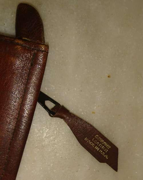 LEATHER MESSENGER BAG