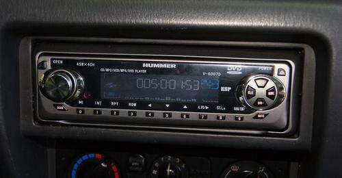 HUMMER CAR RADIO WITH DVD PLAYER