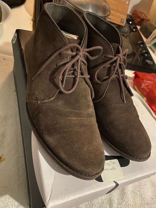 Arthur Jack Suede Shoes UK7